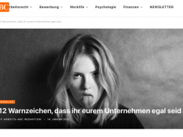 Seid Ihr Eurem Unternehmen (nicht) egal?