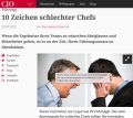 10 Zeichen schlechter Chefs